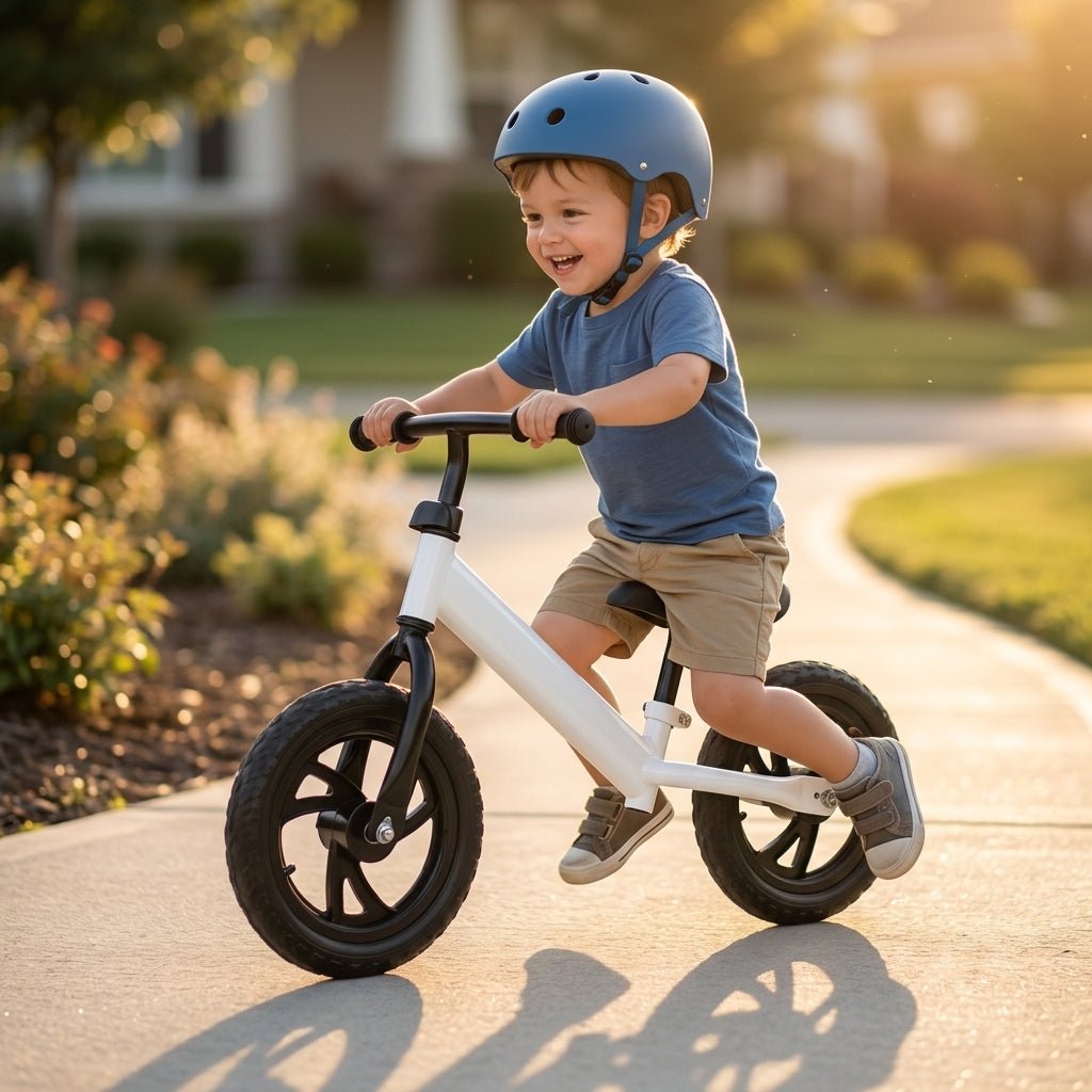 Bicicleta de Equilibrio "First Ride" sin pedales - El Regalo Perfecto de Primeras Aventuras - Mundo QZ