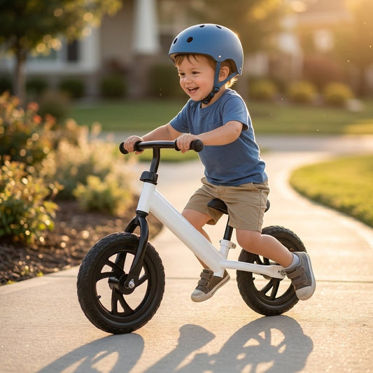Bicicleta de Equilibrio "First Ride" sin pedales - El Regalo Perfecto de Primeras Aventuras - Mundo QZ